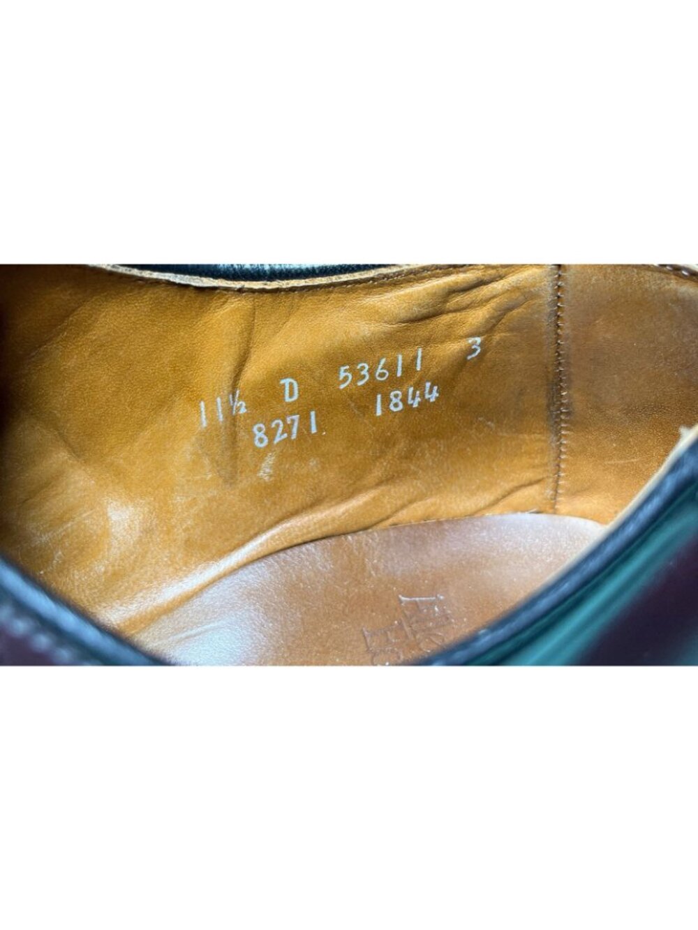 Allen Edmonds Mens Shelton Oxford Dress Shoes Made In USA Size 11.5 D - Picture 11 of 12